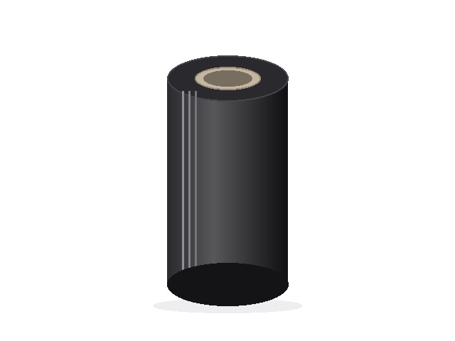 Roll of black shrink wrap for protecting furniture when moving